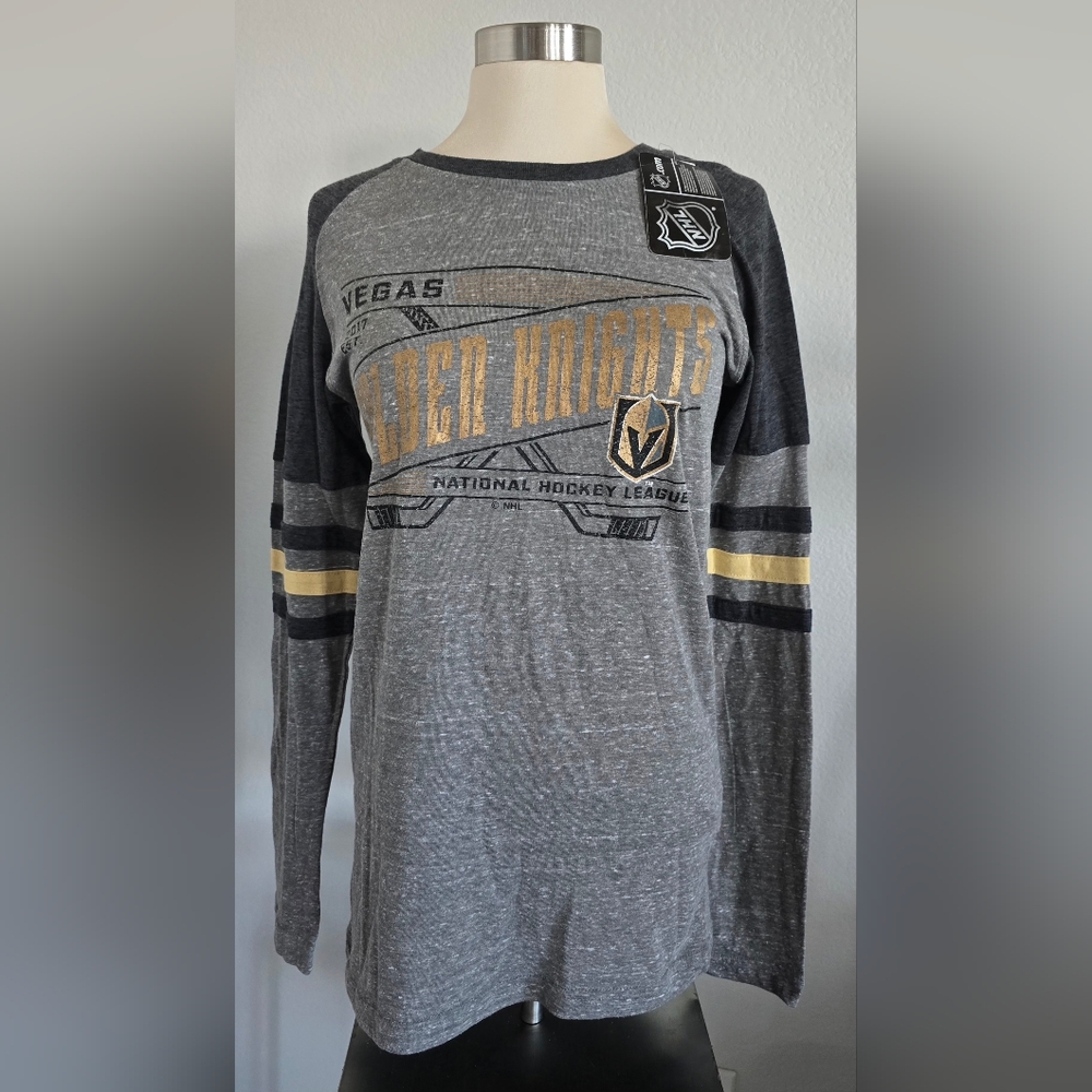 NHL Vegas Golden Knights Women's Long Sleeve T-shirt Size Small New With Tag